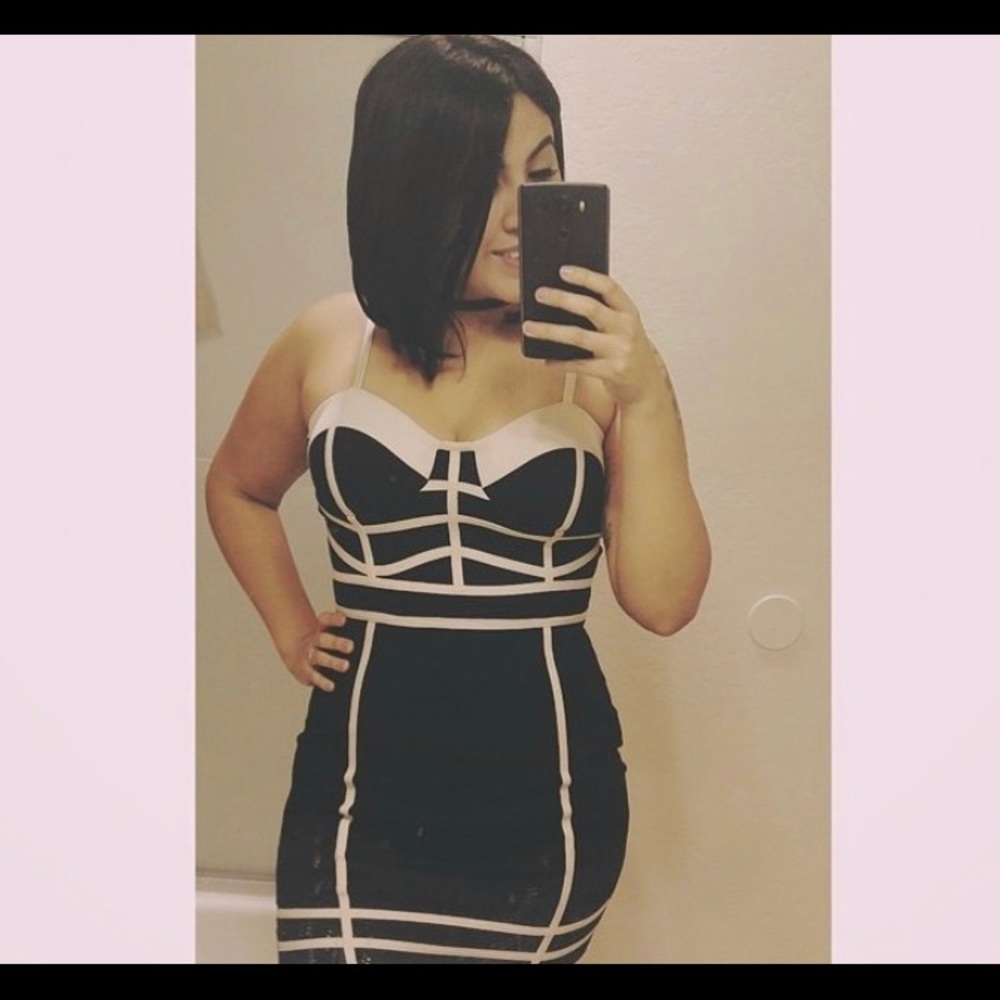 Black and Tan dress